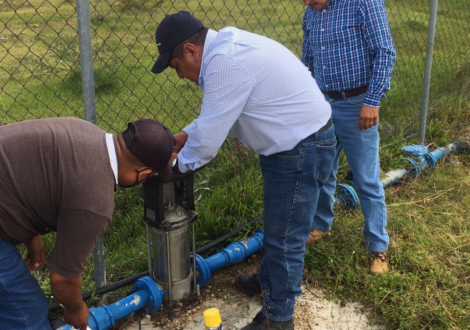 COAPAM instala nueva bomba para llevar más agua a Comitán