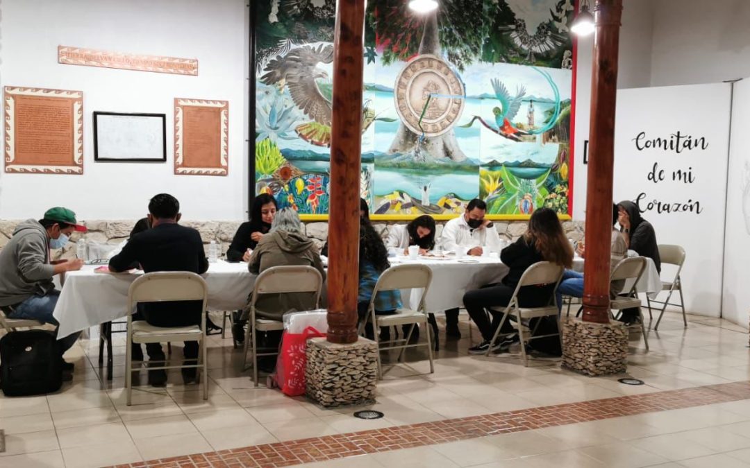 Exitoso encuentro de artistas en Comitán en: “Trazos: diálogo entre artistas”