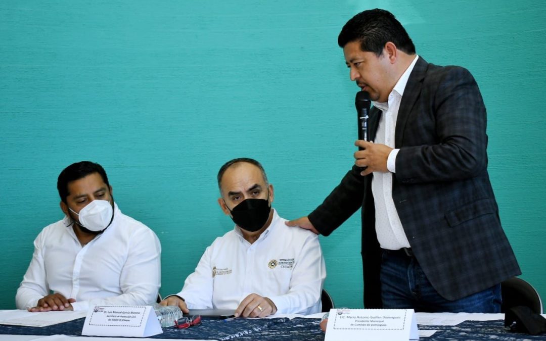La Protección Civil es responsabilidad de todos: Mario Antonio Guillén Domínguez