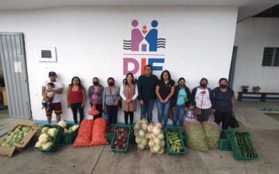 DIF Comitán entrega apoyos del programa “Barriguita llena, Corazón Contento de Regreso a Casa
